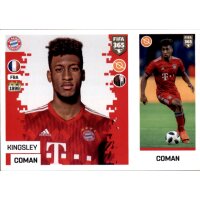 Sticker 173 a/b - Kingsley Coman - FC Bayern München