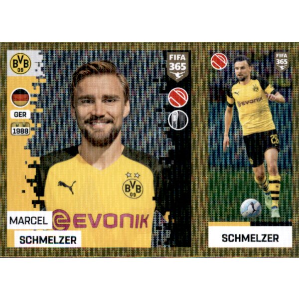 Sticker 177 a/b - Marcel Schmelzer - Borussia Dortmund