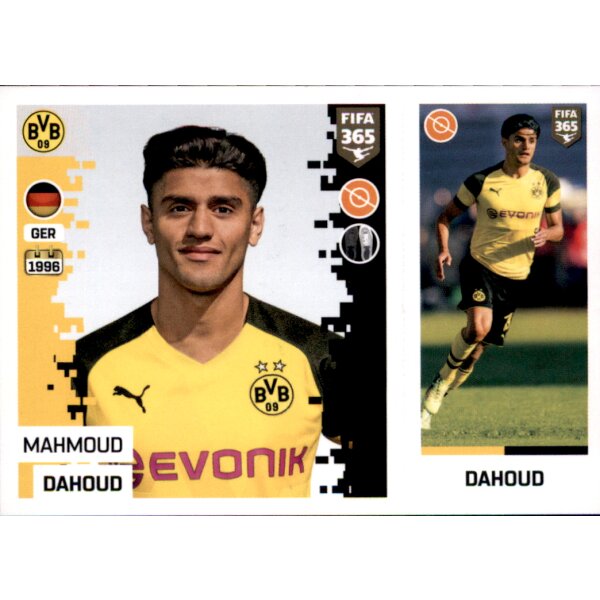 Sticker 183 a/b - Mahmoud Dahoud - Borussia Dortmund