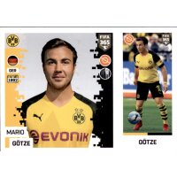 Sticker 187 a/b - Mario Götze - Borussia Dortmund