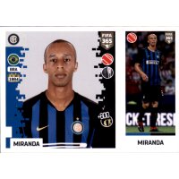 Sticker 209 a/b - Miranda - FC Internazionale Milano