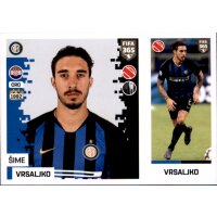 Sticker 212 a/b - Sime Vrsaljko - FC Internazionale Milano