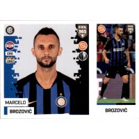 Sticker 214 a/b - Marcelo Brozovic - FC Internazionale...