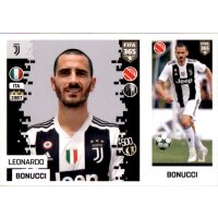 Sticker 226 a/b - Leonardo Bonucci - Juventus Turin