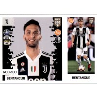 Sticker 230 a/b - Rodrigo Bentancur - Juventus Turin