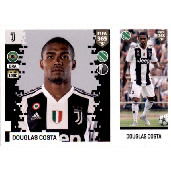 Sticker 235 a/b - Douglas Costa - Juventus Turin