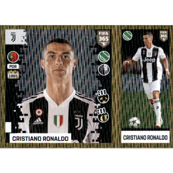 Sticker 236 a/b - Cristiano Ronaldo - Juventus Turin