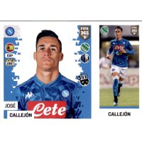 Sticker 255 a/b - Jose Callejon - SSC Neapel