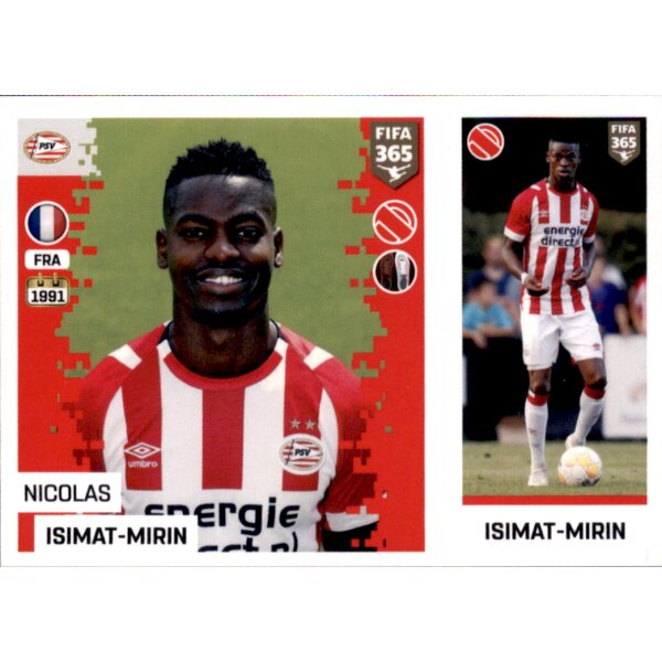 Sticker 257 a/b - Nicolas Ismat-Mirin - PSV Eindhoven