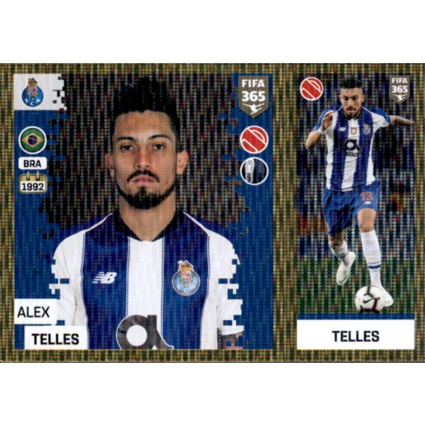 Sticker 275 a/b - Alex Telles - FC Porto