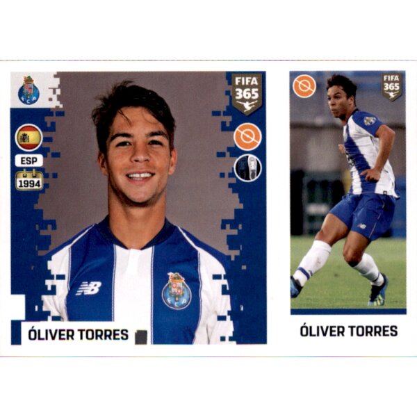 Sticker 279 a/b - Oliver Torres - FC Porto