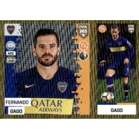 Sticker 310 a/b - Fernando Gago - Boca Juniors