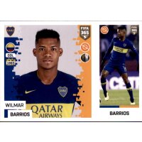 Sticker 314 a/b - Wilmar Barrios - Boca Juniors