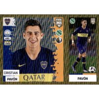 Sticker 317 a/b - Cristian Pavon - Boca Juniors