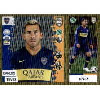 Sticker 319 a/b - Carlos Tevez - Boca Juniors