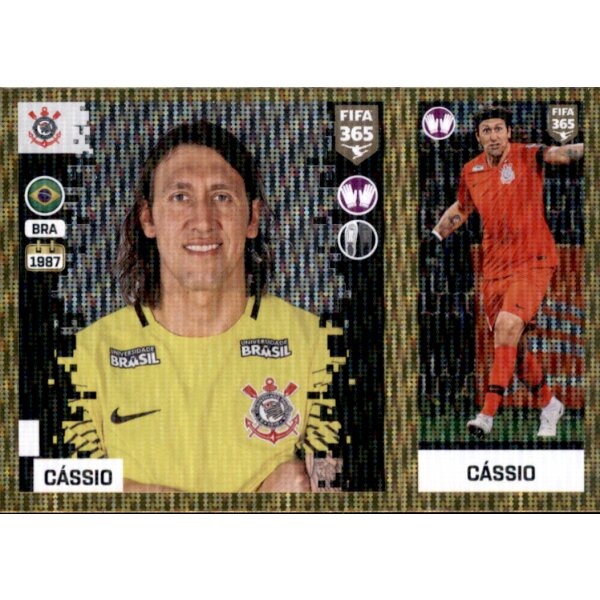 Sticker 320 a/b - Cassio - Corinthians