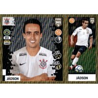 Sticker 328 a/b - Jadson - Corinthians