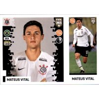 Sticker 329 a/b - Mateus Vital - Corinthians