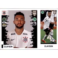 Sticker 334 a/b - Clayson - Corinthians