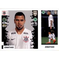 Sticker 335 a/b - Jonathas - Corinthians