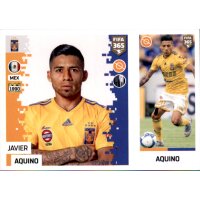 Sticker 392 a/b - Javier Aquino - Tigres Uanl