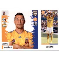 Sticker 393 a/b - Jesus Duenas - Tigres Uanl