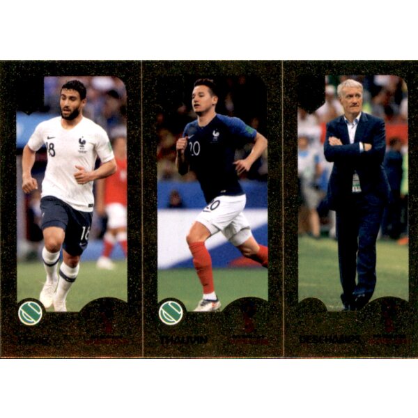 Sticker 433 a/b - Fekir / Thauvin / Deschamps - Champions