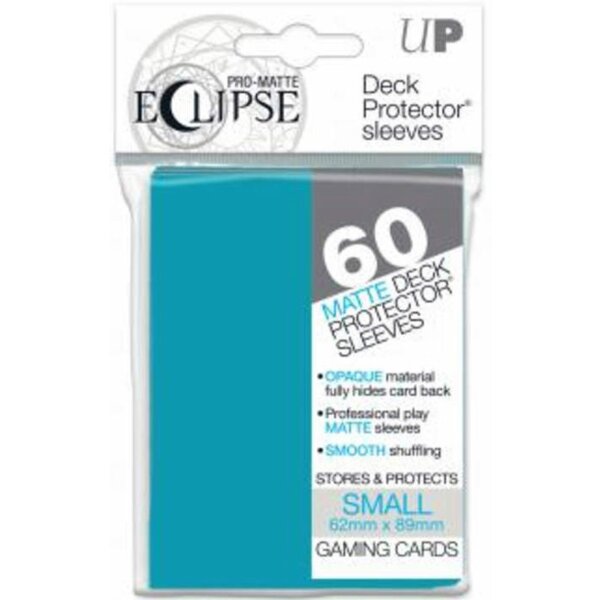 Ultra Pro - Matte Deck Protector Sleeves Eclipse - Hellblau - small 60