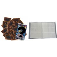 Konami - Yu-Gi-Oh! - Sparangebot - 100 deutsche gemischte Karten + 1 Booster unserer Wahl + leere Sammelmappe - 18 Seiten (324 Karten) - Ideal für Sammel Bilder/Karten