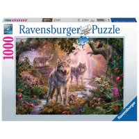 Ravensburger 15185 - Wolfsfamilie im Sommer - 1000 Teile