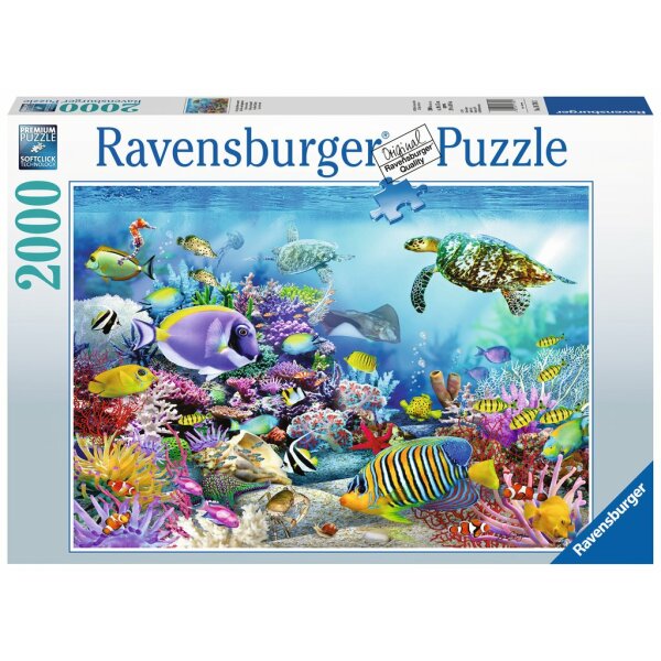 Ravensburger 16704 - Lebendige Unterwasserwelt - 2000 Teile