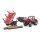 Bruder 2046 - Massey Ferguson 7480 mit Frontlader + Holztransportanh.