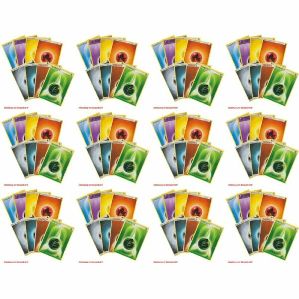 Pokemon - 100 gemischte Energiekarten