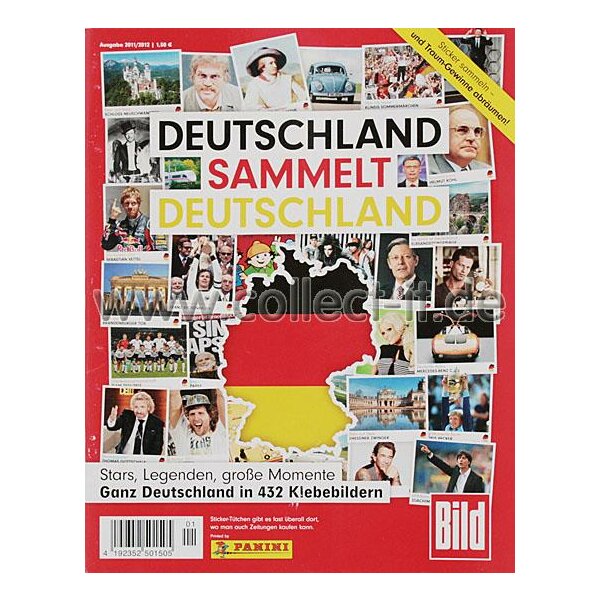 Deutschland sammelt Deutschland - Sammel-Sticker - 1 Album