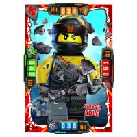 9 - Stolzer Cole - Helden Karte - LEGO Ninjago SERIE 4