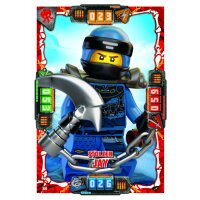 34 - Stolzer Jay - Helden Karte - LEGO Ninjago SERIE 4