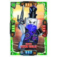 80 - Krasse Ultra Violet - Schurken Karte - LEGO Ninjago...
