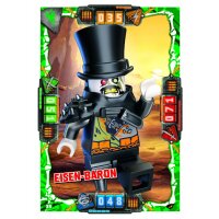 89 - Eisen-Baron - Schurken Karte - LEGO Ninjago SERIE 4