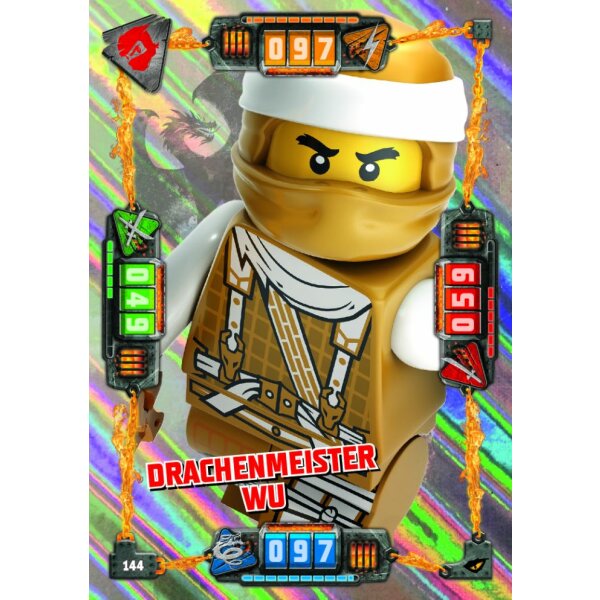 144 - Drachenmeister Wu - LEGO Ninjago SERIE 4