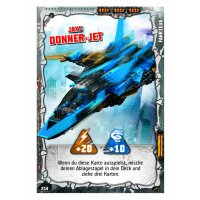 214 - Jays Donner-Jet - Fahrzeugkarte - LEGO Ninjago SERIE 4