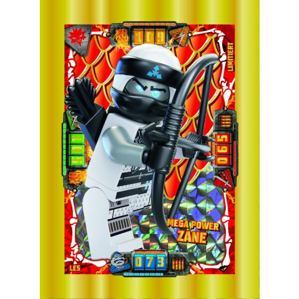 LE5 - Mega Power Zane - Limitierte Auflage - LEGO Ninjago SERIE 4