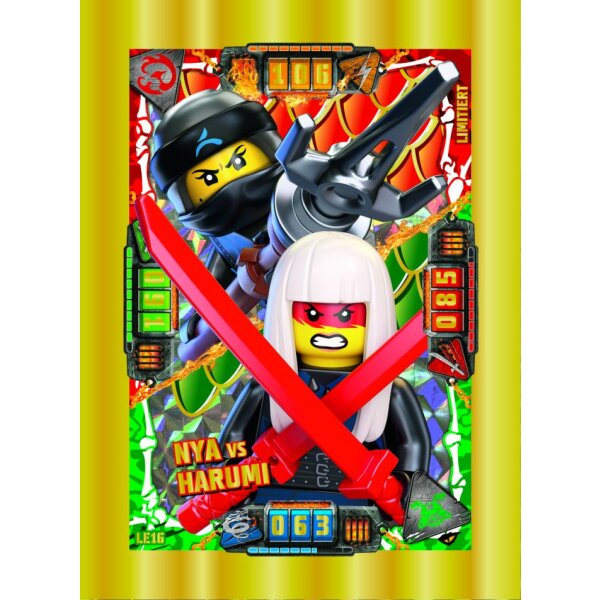 LE16 - Nya vs Harumi - Limitierte Auflage - LEGO Ninjago SERIE 4