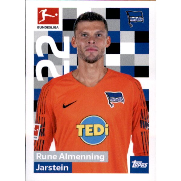 TOPPS Bundesliga 2018/2019 - Sticker 20 - Rune Almenning Jarstein