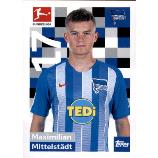 TOPPS Bundesliga 2018/2019 - Sticker 21 - Maximilian Mittelstädt