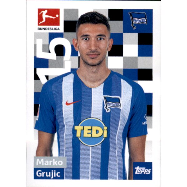 TOPPS Bundesliga 2018/2019 - Sticker 27 - Marko Grujic