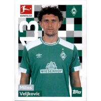 TOPPS Bundesliga 2018/2019 - Sticker 39 - Milos Veljkovic