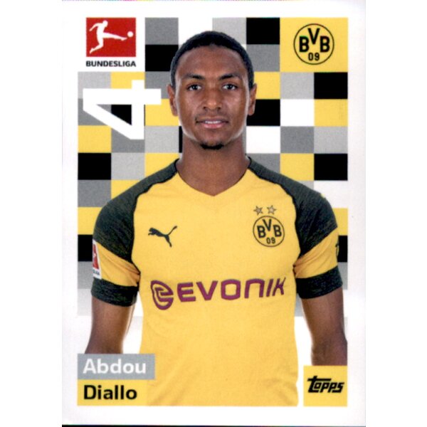 TOPPS Bundesliga 2018/2019 - Sticker 53 - Abdou Diallo