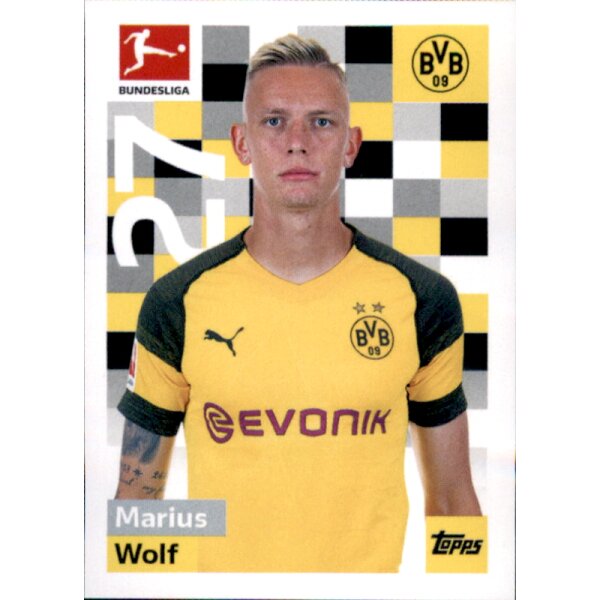 TOPPS Bundesliga 2018/2019 - Sticker 59 - Marius Wolf