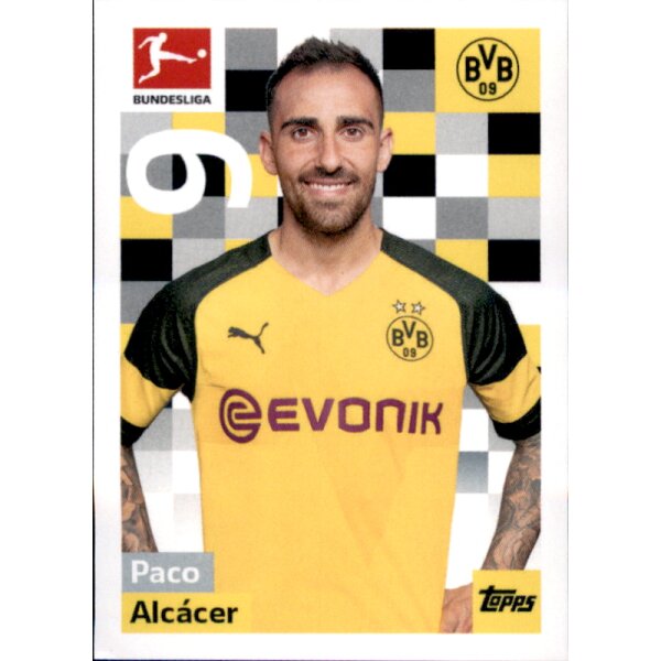 TOPPS Bundesliga 2018/2019 - Sticker 62 - Paco Alcacer