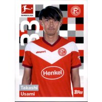 TOPPS Bundesliga 2018/2019 - Sticker 74 - Takashi Usami